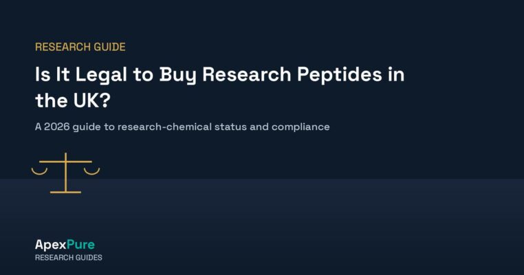 is it legal to buy research peptides uk
